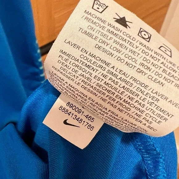 Nike Golf Dri Fit Blue Polo Shirt 890091–465 Size Large | Mens - Picture 11 of 12